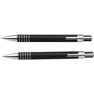 Set aus Kugelschreiber und Bleistift,
