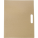 Folder with natural card cover