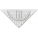 Kunststoff 45 ° Vierkant, Neutral - 2413-21 - variant Gi 2413-21