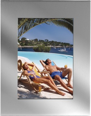 Aluminium Fotorahmen, Silber - Reklamnepredmety