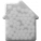 House shaped mint card