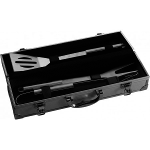 Barbecue-Set, Silber - Reklamnepredmety