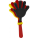 Klapperhand 'Action' aus Kunststoff - 9539-09 - variant Gi 9539-09