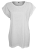 BY021 Ladies` Extended Shoulder Tee - BY021_White - variant Ls 1000035858