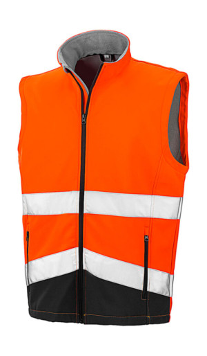 Printable Safety Softshell Gilet - Reklamnepredmety