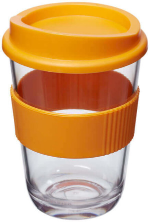 Americano® Cortado Becher mit 300 ml Silikonstreifen - Reklamnepredmety