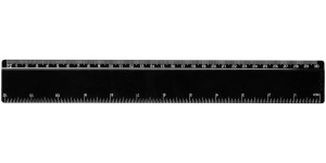 Renzo Plastiklineal 30 cm - Reklamnepredmety