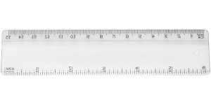 Plastiklineal 15 cm Renzo - Reklamnepredmety