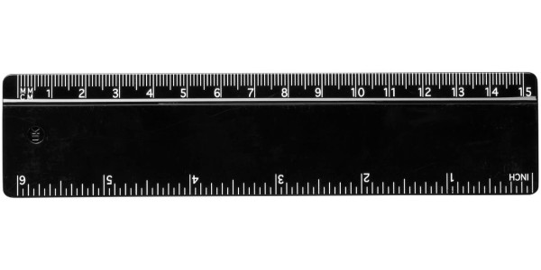 Plastiklineal 15 cm Renzo