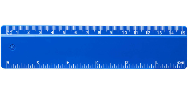 Plastiklineal 15 cm Renzo