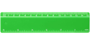 Plastiklineal 15 cm Renzo - Reklamnepredmety