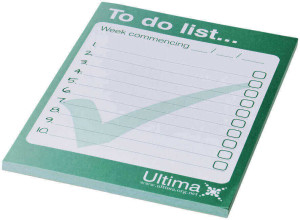desk-Mate® A6 Notizblock - Reklamnepredmety