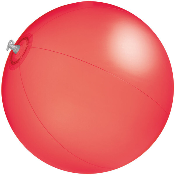 Einfarbiger aufblasbarer Wasserball