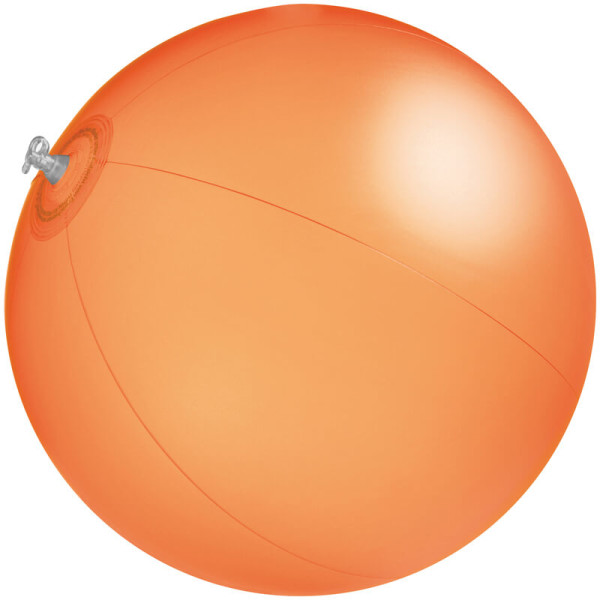 Einfarbiger aufblasbarer Wasserball