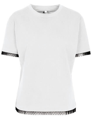 Hemd Ladies Laces Tee BY124 - Reklamnepredmety