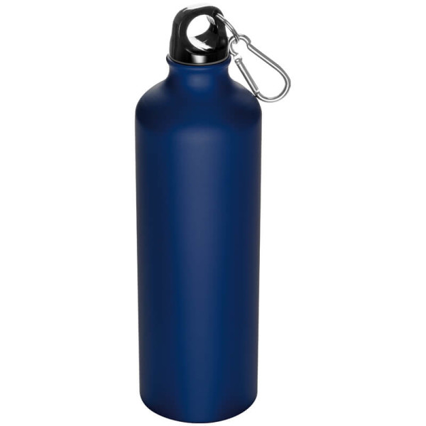 Edelstahlflasche mit Karabiner