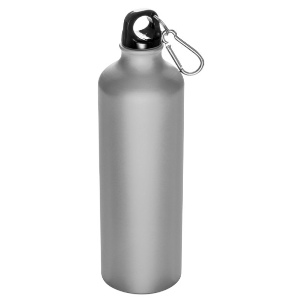 Edelstahlflasche mit Karabiner
