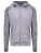 JC057 Men´s Cool Contrast Zoodie - JC057_Grey_Grey-Melange - variant Ls 1000256010