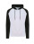 JH063 Baseball Zoodie - JH063_Heather-Grey_Jet-Black - variant Ls 1000255845