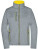 JN1147 Ladies` Softshell Jacket - JN1147_Dark-Melange_Yellow - variant Ls 1000271710