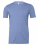 Unisex Heather CVC Short Sleeve Tee - heahter-blue - variant 