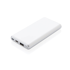Ultraschnelle 10.000mAh Powerbank mit PD, weiß - Reklamnepredmety