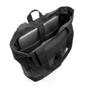 Swiss Peak RFID 15" Laptop-Trage-Tasche PVC frei, schwarz - Reklamnepredmety