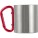 Stainless steel, double walled travel mug (200 ml) - stainless-steel-double-walled-travel-mug-200-ml-red-8245-08-300 - variant 