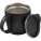 Stainless steel, double walled travel mug (350 ml), white