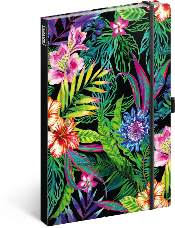 NOTIQUE Notizen Tropical, liniert, 13 x 21 cm