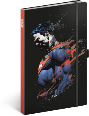NOTIQUE Notizen Superman, liniert, 13 x 21 cm - Reklamnepredmety