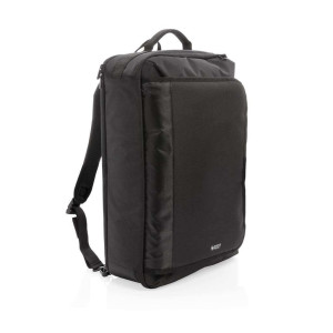 Swiss Peak wandelbarer Rucksack - PVC frei, schwarz - Reklamnepredmety