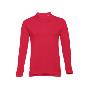 BERN. Herren Langarm-Poloshirt - Reklamnepredmety