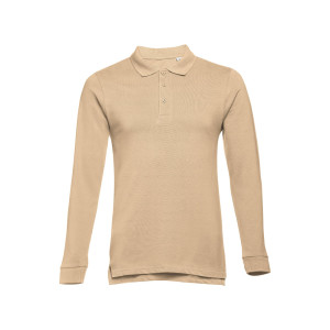 BERN. Herren Langarm-Poloshirt - Reklamnepredmety