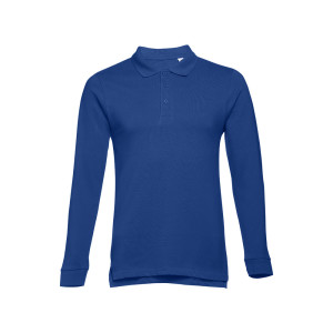 BERN. Herren Langarm-Poloshirt - Reklamnepredmety