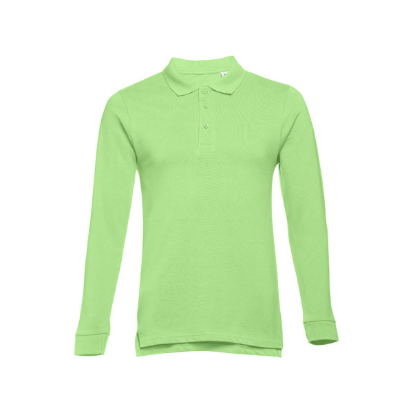 BERN. Herren Langarm-Poloshirt