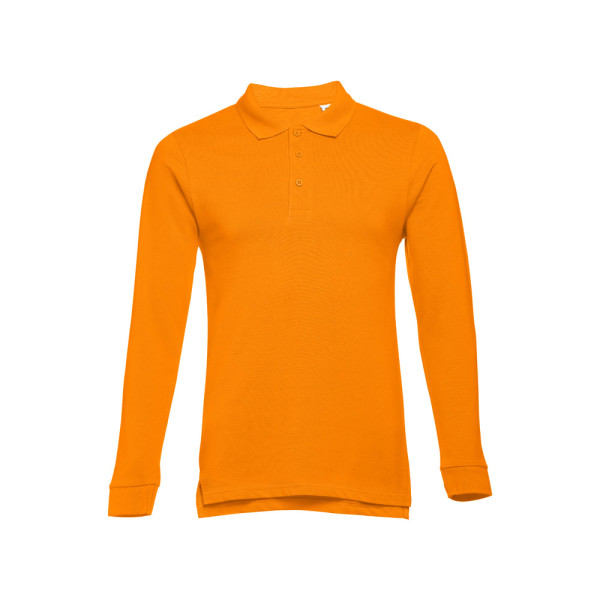 BERN. Herren Langarm-Poloshirt