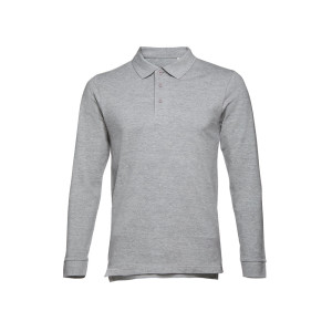 BERN. Herren Langarm-Poloshirt - Reklamnepredmety