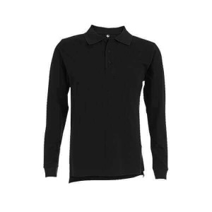 BERN. Herren Langarm-Poloshirt - Reklamnepredmety