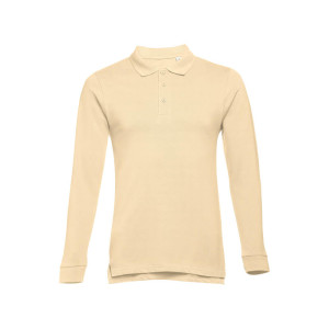 BERN. Herren Langarm-Poloshirt - Reklamnepredmety