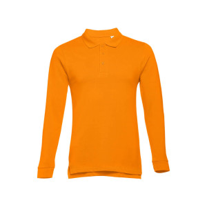 BERN. Herren Langarm-Poloshirt - Reklamnepredmety