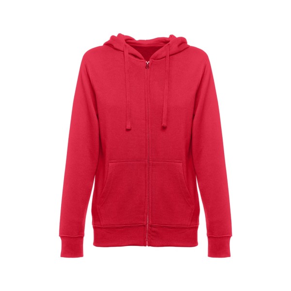 AMSTERDAM WOMEN. Damen Sweatshirt, mit Reißverschluss und Kapuze
