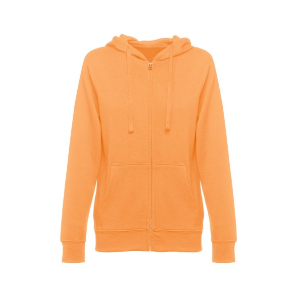 AMSTERDAM WOMEN. Damen Sweatshirt, mit Reißverschluss und Kapuze