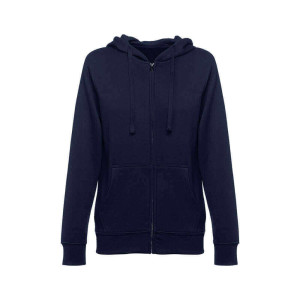 AMSTERDAM WOMEN. Damen Sweatshirt, mit Reißverschluss und Kapuze - Reklamnepredmety