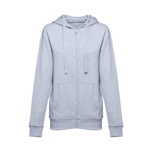 AMSTERDAM WOMEN. Damen Sweatshirt, mit Reißverschluss und Kapuze