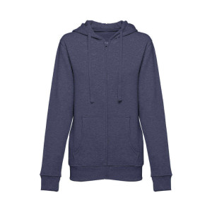 AMSTERDAM WOMEN. Damen Sweatshirt, mit Reißverschluss und Kapuze - Reklamnepredmety