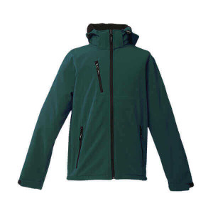ZAGREB. Herren SoftShell, mit abnehmbarer Kapuze - Reklamnepredmety