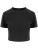 JT006 Girlie Tri-Blend Cropped T - JT006_Heather-Black - variant Ls 1000256236