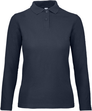 Damen Piqué Polo langarm - Reklamnepredmety