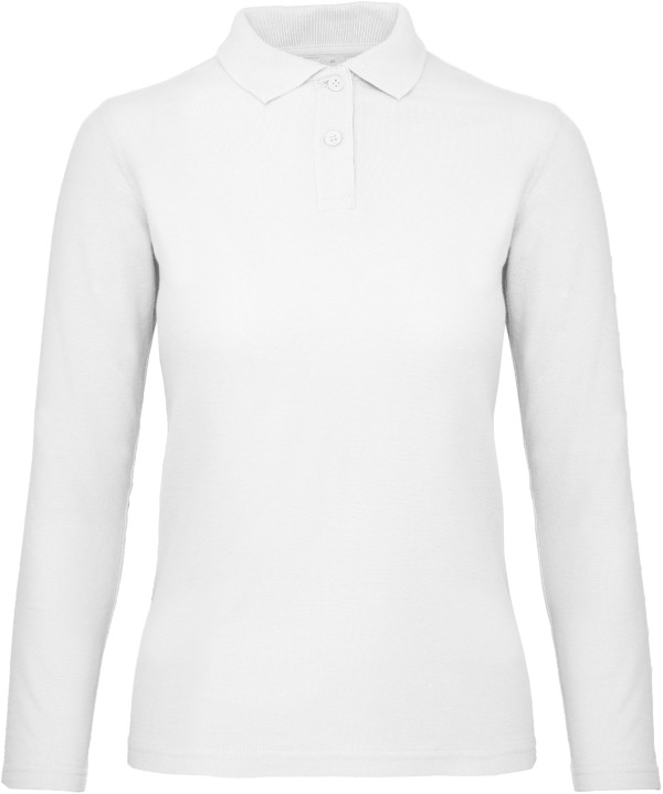 Damen Piqué Polo langarm